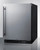 Summit ALFZ51 4 Cu. Ft. Black Undercounter All-Freezer - 115 Volts