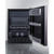 Summit CT66BK2SSRSIF 4.9 Cu.Ft Black Refrigerator-Freezer - 115 Volts