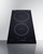 Summit SINC2B115 12" W Black Finish EuroKera Glass Surface 2 Burners Induction Cooktop - 115 Volts