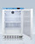 Summit ACR52G 3.88 Cu. Ft. White Built-In Healthcare Refrigerator - 115 Volts