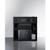 Summit HC20BBADA 20" W Black Under Cabinet Range Hood - 115 Volts