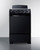 Summit RE2031B 20" W Black Broiling Electric Coil Range - 220 Volts
