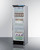 Summit SCR1301 12.4 Cu. Ft. White Slim Reach-In Beverage Merchandiser - 115 Volts