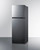 Summit FF1142PL 11.5 Cu. Ft. Stainless Steel Top Mount Refrigerator-Freezer - 115 Volts
