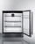Summit FF27BSSADA 4.98 Cu. Ft. Black Stainless Steel Solid Door All-Refrigerator - 115 Volts
