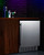 Summit FF27BSSADA 4.98 Cu. Ft. Black Stainless Steel Solid Door All-Refrigerator - 115 Volts