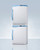 Summit ARS6PV-AFZ5PVBIADASTACK 9.88 Cu. Ft. Stainless Steel Performance Series All-Refrigerator or All-Freezer Combination - 115 Volts