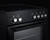Summit REXT20BL 20" W Black Cabinet with Oven Window Electric Smooth-Top Range - 240 Volts