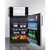 Summit MRF66BK2SSA 5 Cu. Ft. Black Combination Refrigerator-Freezer or Microwave - 115 Volts