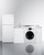 Summit ACKSPWD821G 83" W Stainless Steel and White Finish All-In-One Combination Kitchenette with Washer or Dryer Combo - 115 Volts