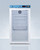 Summit ACR32GNSF456 3.17 Cu. Ft. White Upright Healthcare Refrigerator - 115 Volts