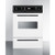 Summit WEM715KW 24" Wide White Finish Electric Residential Wall Oven - 115 Volts