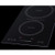 Summit SINCH230V2B 11.38" W Black Finish EuroKera Glass Surface 2 Burners Built-In Induction Cooktop with Safety Shutoff - 240 Volts