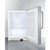 Summit SCR504SSTBADA 20.25" W White Stainless Steel Freestanding Undercounter All-Refrigerator - 115 Volts
