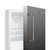 Summit SCR504SSTBADA 20.25" W White Stainless Steel Freestanding Undercounter All-Refrigerator - 115 Volts