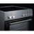 Summit REXT20SS 20" W Black Stainless Steel Door Electric Smooth-Top Range - 240 Volts