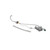 Component Hardware KE19-4002-SC1 6" Chrome Swivel Gooseneck Spout Deck Mount 0.5 GPM Encore Intelli-Flo Electronic Faucet