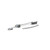 Component Hardware KE19-1002-SD1 6" Chrome Swivel Gooseneck Spout Splash Mount 1.5 GPM Encore Intelli-Flo Electronic Faucet