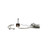 Component Hardware KE19-4000-SD1 3" Chrome Swivel Gooseneck Spout Deck Mount 1.5 GPM Encore Intelli-Flo Electronic Faucet