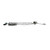 Component Hardware KE19-1100-SD1 3" Chrome Swivel Gooseneck Spout Splash Mount 1.5 GPM Encore Intelli-Flo Electronic Faucet