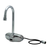 T&S Brass EC-3105-167X 4" Centers Deck Mount Gooseneck 2.2 GPM ChekPoint Electronic Faucet
