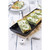 Harold Import 2517 13.75" W x 4.25" D Rectangular Tinned Steel Gobel Quiche Pan