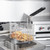 Vollrath 40711 3.94" W x 9.06" D x 4.94" H Half-Size Cayenne Small Fryer Basket