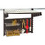 Cambro EWS36SINK110 18" x 36" x 30.25" Black Camshelving Elevation Series Wall Shelving Sink Station Starter Kit