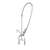 T&S Brass B-2430 8" Deck Mount Mixing & Add-On Faucet 1.07 GPM EasyInstall Pre-Rinse Unit