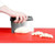 Fat Daddio's BS-57 7.25" x 5" 18 Gauge Stainless Steel Blade Bench Scrapers and Dough Cutters