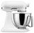 KitchenAid KSM3316XWH Artisan Mini Plus 3.5 Qt. White Tilt-Head Stand Mixer