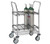 Quantum WRC-IT1824 24" W x 18" D x 37.5" H Chrome Plated Cylinder Transport or Inhalation Therapy Cart