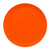 Cambro 1300220 13" Dia. Citrus Orange Round Fiberglass Serving Camtray - 12/Case