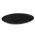 Bon Chef 53506 Plastic Black Oval Tray