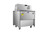 Atosa AMC-3402 34" W Stainless Steel Sliding Door Refrigerated Double Sided Milk Cooler - 115 Volts