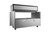 Atosa AMC-5802 58" W Stainless Steel Sliding Door Refrigerated Double Sided Milk Cooler - 115 Volts