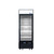 Atosa MCF8722GRL 19.4 Cu. Ft. Black One-Section Glass Door Refrigerator Merchandiser - 115 Volts