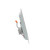 Component Hardware LED-L87-1030N 12" Square Retrofit Kit Flame Gard LED Exhaust Hood Strip Natural White Light Fixture - 100-277 Volts