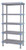 Quantum QP182474VS-5 24" W x 18" D Gray 5 Shelves Millenia Shelving Unit