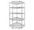 Quantum WR74-2442CRNC-5 Chrome Plated Starter Kit Corner Wire Shelving