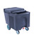 Omcan USA 80585 125 Lbs. Gray Polyethylene Sliding Lid Ice Caddy