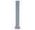 Quantum QPP62 62" H All Polymer Gray Finish Millenia Post