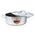 Omcan USA 80427 15 Qt. Stainless Steel Brazier Pan with Cover