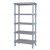 Quantum QP213674V4S1 36" W x 21" D Gray Millenia Shelving Unit