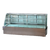 Spartan Refrigeration SD-96 47.25" W Stainless Steel 2 Shelves Full Service Curved Glass Deli Case - 110 Volts