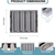 Allmont ALLHF2016 Stainless Steel Hood Filter 20" x 16"