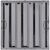 Allmont ALLHF1616 Stainless Steel Hood Filter 16" x 16"