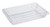 Omcan USA 85115 12" W x 3.5" H x 18" D Clear Polycarbonate Rectangular Food Storage Container