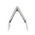 Vollrath 47007 7" Stainless Steel Economy Utility Tongs