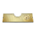 Micro Matic DP-MET-T-PVD-34GR-Z 34" W x 8.5" D Stainless Steel and Brass with Glass Rinser Drip Tray Trough